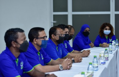 އެމްއެންޕީގެ ވަގުތީ ރައީސާއި ހަ ނައިބުން ހޮވުން ހުކުރުދުވަހު