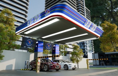 އިލެކްޓްރިކް ވެހިކަލްތައް ޗާޖުކުރާ ސްޓޭޝަނެއް ސްޓެލްކޯ އިން ގާއިމްކުރަނީ