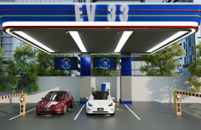 އިލެކްޓްރިކް ވެހިކަލްތައް ޗާޖުކުރާ ސްޓޭޝަނެއް ސްޓެލްކޯ އިން ގާއިމްކުރަނީ