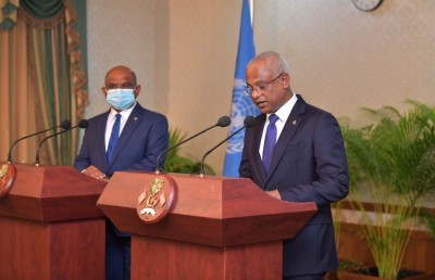 ޝާހިދުގެ ވައުދުތައް ފުއްދުމަށް ރާއްޖެއިން ފުރިހަމަ އެއްބާރުލުން ލިބޭނެ: ރައީސް