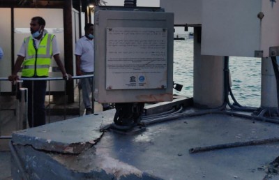 އެއާޕޯޓް އެކްސިޑެންޓުގައި,  ދިޔަވަރު ބަލާ ސްޓޭޝަނަށް ގެއްލުން ވެއްޖެ