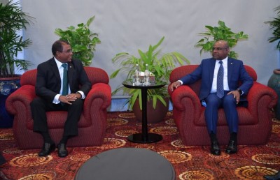 އދ. ގެ އާންމު މަޖިލީހުގެ ރައީސް ޝާހިދު ރާއްޖެ ވަޑައިގެންފި