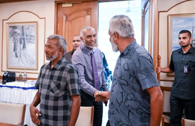 ބޮޑުކަންނެލީގެ މަސްވެރިން ކަންބޮޑުވުންތަކާ އެކު ރައީސް އަރިހަށް