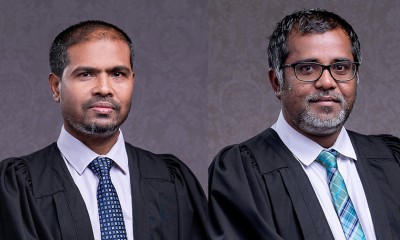 ހައިކޯޓުގެ ދެ ފަނޑިޔާރަކު ވަކި ކުރުމަށް ޖޭއެސްސީން މަޖިލީހަށް ފޮނުވައިފި