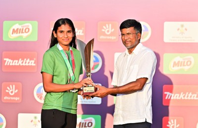 ގައުމީ ރެކޯޑަކާ އެކު އެންމެ މޮޅު އެތުލީޓްގެ އެވޯޑް ފަސޫހާއަށް