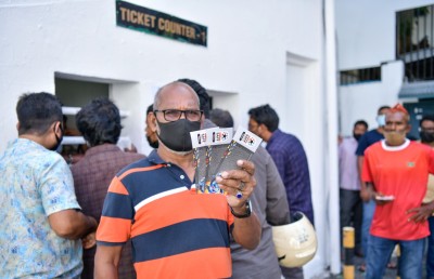 ދިވެހިންނަށް ވިއްކާނީ 3,000 ޓިކެޓް، މީހަކަށް ދެ ޓިކެޓް