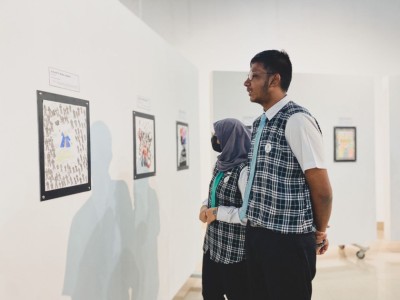 އެޗްއާރްސީއެމްގެ ކުޑަކުދިންގެ ކުރެހުމުގެ މުބާރާތުގެ ކުރެހުންތައް ދެއްކުން މިއަދާއި މާދަން