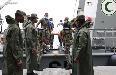 މަރުވި އަންހެން މީހާގެ ހަށިގަނޑު މާލެ ގެނެސްފި، ގެއްލުނު ކުއްޖާ އަދިވެސް ނުފެނޭ