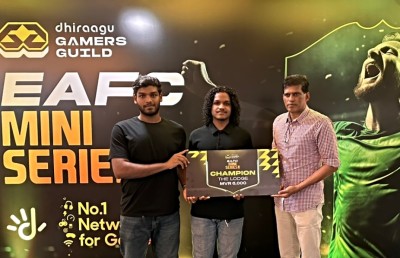 ދިރާގު އީއޭއެފްސީ މިނީ ސީރީޒް 2ގެ ޗެމްޕިއަންކަން "ދަ ލޮޖް" އަށް