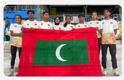 ސައުތު އޭޝިއަން ޖޫނިއާ އެތުލެޓިކްސް ޗެމްޕިއަންޝިޕް: 100 މީޓަރު ރިލޭ އިން ރާއްޖޭގެ އަންހެން އަދި ފިރިހެން ޓީމަށް ބްރޯންޒް މެޑަލް