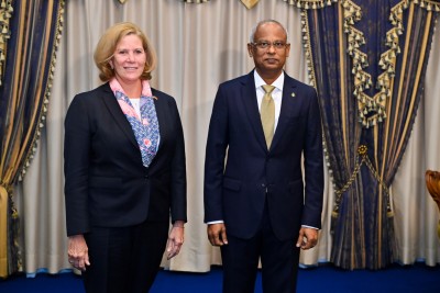 ރާއްޖެއާއި އެމެރިކާގައި ދެ ގައުމުގެ އެމްބަސީ ގާއިމް ކުރުމާ ގުޅޭގޮތުން މަޝްވަރާކޮށްފި