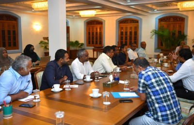 ބަޖެޓުގެ މަޝްވަރާތަކަށް އެމްޑީޕީގެ މެމްބަރުންނާ ރައީސް ބައްދަލުކުރައްވައިފި