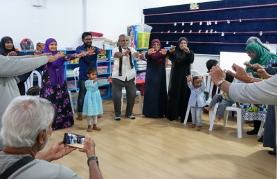 އަމީރު އަހުމަދު ސްކޫލްގައި އިޖުތިމާއީ ހަރަކާތްތައް ހިންގަނީ