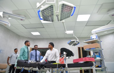 އައްޑޫ ހޮސްޕިޓަލްގައި ކަރުންމަތީގެ ބަލިތަކުގެ އޮޕަރޭޝަންތައް ފަށައިފި