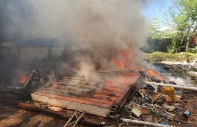 ތިލަފުށީގެ "ޓިމްބާ ހައުސް" ގުދަނުގައި ރޯވެއްޖެ