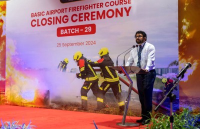 އަލިފާނުގެ ހާދިސާތަކަށް ތައްޔާރުވުމަށް އެމްއޭސީއެލްއިން ފަޔާ ފައިޓަރުން ތަމްރީނުކޮށްފި