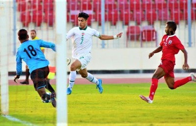 ފުރަތަމަ މެޗުގައި ވަރުގަދަ އިރާގު އަތުން ރާއްޖެ ބަލިވެއްޖެ