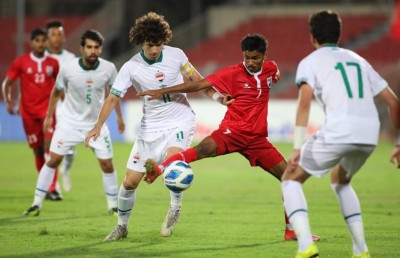 ފުރަތަމަ މެޗުގައި ވަރުގަދަ އިރާގު އަތުން ރާއްޖެ ބަލިވެއްޖެ