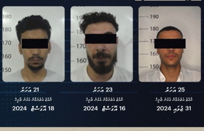 ރާއްޖެ އަށް ވަގު ޕާސްޕޯޓެއްގައި އައި ތިން މީހަކު ހިފަހައްޓައިފި