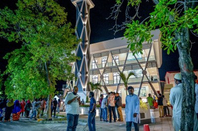 އާރްސީސީން ހުޅުމާލޭގައި ބިނާކުރި މިސްކިތް ހުޅުވައިފި