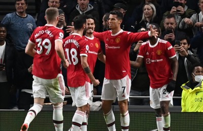 ރޮނާލްޑޯގެ ގޯލަކާއި އެސިސްޓަކާ އެކު ޔުނައިޓެޑުން ޓޮޓެންހަމް ބަލިކޮށްފި