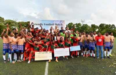 އެންމެ މެޗަކުން ގައުމީ ޓީމަށް މިލިއަނަކަށް ވުރެ ގިނަ ރުފިޔާ