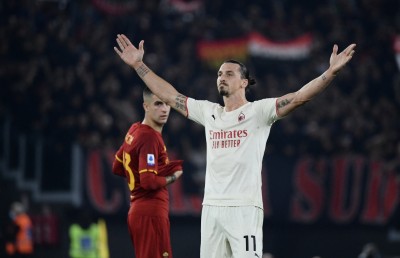 އިބްރަހިމޮވިޗްގެ 400 ވަނަ ލީގް ގޯލާއެކު ރޯމާ ބަލިކޮށްފި