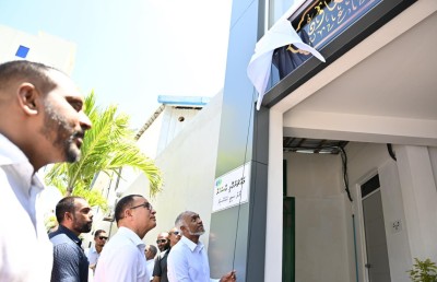 އާ ސަހަރާގެ މިސްކިތުގެ މަސައްކަތް ނިންމައި ހިނަވާގެއާ އެކު ހުޅުވައިފި