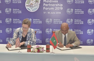 އެމެރިކާއިން ދެ މިލިއަން ޑޮލަރުގެ އެހީއެއް ރާއްޖެއަށް