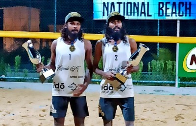 ގައުމީ ބީޗް ވޮލީބޯޅަ ޗެމްޕިއަނުންނަށް ކޯކޭ އާއި ޑެންޒޯ