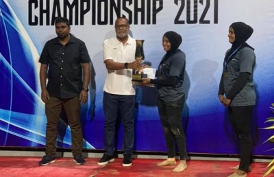 ބީޗް ވޮލީގެ ގައުމީ އަންހެން ޗެމްޕިއަންކަން އަރީޝާ އާއި ނާން އަށް