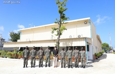 ހުޅުމާލޭގައި ގާއިމުކުރި އެމްއެންޑީއެފްގެ "ކަލާސީނު ކޮށި" ހުޅުވައިފި