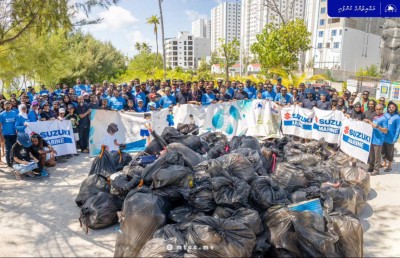 އެމްޓީސީސީން ހުޅުމާލެ ފޭސް 2ގެ ބީޗު ސާފުކޮށްފި