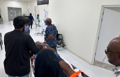 ނަޑެއްލާގައި ރޭ ނުރައްކާތެރި އެކްސިޑެންޓެއް؛ ފަރުވާއަށް ދެ މީހަކު މާލެ ގެނެސްފި