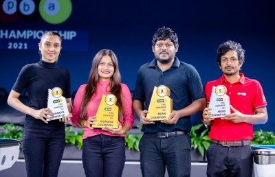 9 ބޯލް ޗެމްޕިއަންޝިޕް ކާމިޔާބުކުރީ ދީނާ އާއި ފަޔާޒް