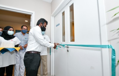 ޑީކޮމްޕްރެޝަން ޗެމްބަރެއް ކަނޑިންމަ ރިސޯޓުގައި ބަހައްޓައިފި