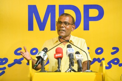 އައްޑޫ ތަރައްގީ ކޮށްފިނަމަ މުޅި ރާއްޖެ ވެސް ތަރައްގީ ވާނެ: ނަޝީދު