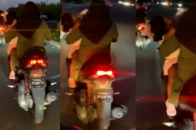 ވީޑިއޯއިން ފެންނަނީ މީހަކު ބިރުން ފިތްކަނޑައިގެންދާ ފަދަ މަންޒަރެއް!