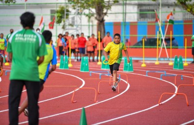 މާލޭގެ ސިންތެޓިކް ޓްރެކުގައި ފުރަތަމަ ފަހަރަށް ގައުމީ އެތުލެޓިކްސް މުބާރާތް