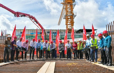 އުރީދޫގެ 11 ބުރީގެ ޒަމާނީ އިމާރާތުގެ މަސައްކަތް ފަށައިފި