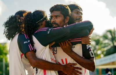 ޓެކާސް ރިސޯޓް ފުޓްސަލް ކަޕް ފައިނަލަށް ހާޑް ރޮކް އާއި ޖޯލި މޯލްޑިވްސް