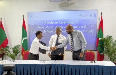 މެޑިކަލް ވޭސްޓް ނައްތާލާ ފެސިލިޓީއެއް ބާރަށުގައި ގާއިމްކޮށްފި