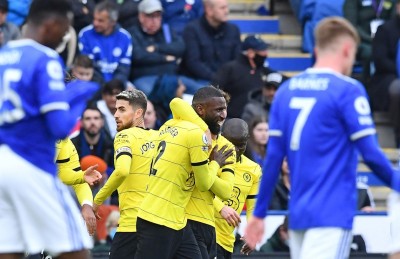 ލެސްޓާ ސިޓީ ބަލިކޮށް، ޗެލްސީ އެއްވަނައިގައި ކުރިޔަށް