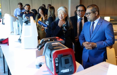 އެއާޕޯޓު ބޯޑަރުގައި ބޭނުންކުރާނެ ސިއްހީ ސާމާނުތަކެއް ޖަޕާނުން ރާއްޖެއަށް ހަދިޔާކޮށްފި