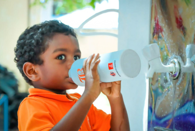 ބީއެމްއެލްގެ އެހީގައި ބޮޑުފޮޅުދޫ ސްކޫލްގައި ސާފު ބޯފެން ލިބޭނެ ސިސްޓަމެއް ގާއިމްކޮށްފި