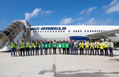 ބަންގްލާދޭޝް އިން މާލެއަށް ހަފްތާއަކު ތިން ދަތުރު