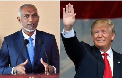 ޓްރަމްޕަށް ރައީސް މުއިއްޒު މަރުހަބާ ވިދާޅުވެއްޖެ