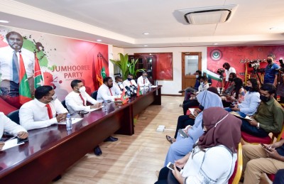 ޖޭޕީގެ ބިރެއް ނެތް، ހަރަކާތްތަކުގެ މިސްރާބު އިންތިހާބަށް!