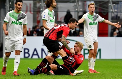 ދެވަނަ މެޗުން ވެސް އޭސީ މިލާން ބަލިވުމުން ނަޕޯލީން ފައިދާ ނަގައިފި