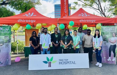 ހެލްތު އެކްސްޕޯގައި ޓްރީޓޮޕްގެ ސްޓޯލަށް ބޮޑު ތަރުހީބެއް